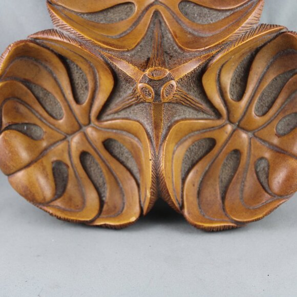 Vintage Coco Joe's Serving Tray - Made of Hapa Wood - Tree Stump Design - Picture 4 of 9